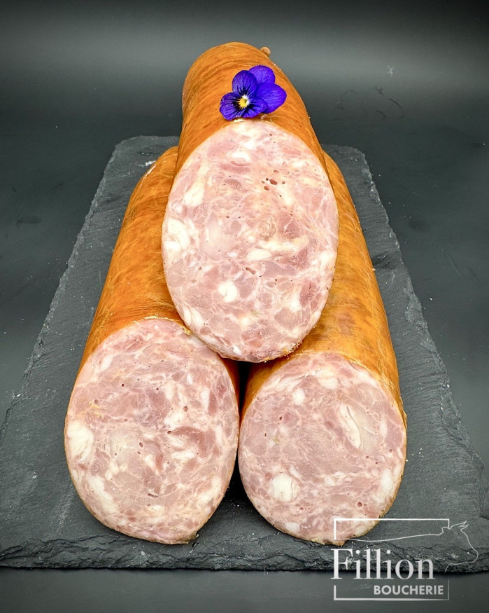 Saucisson à l'ail fumé